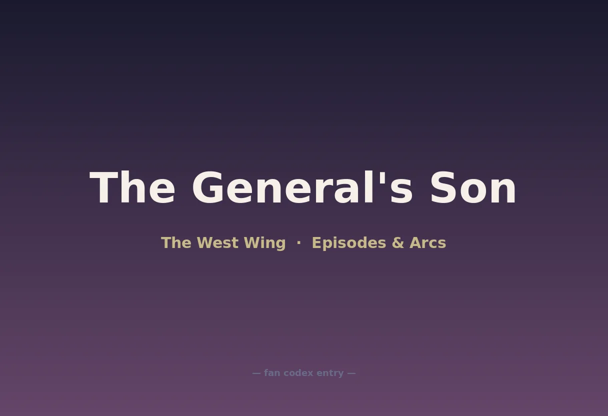 The General's Son