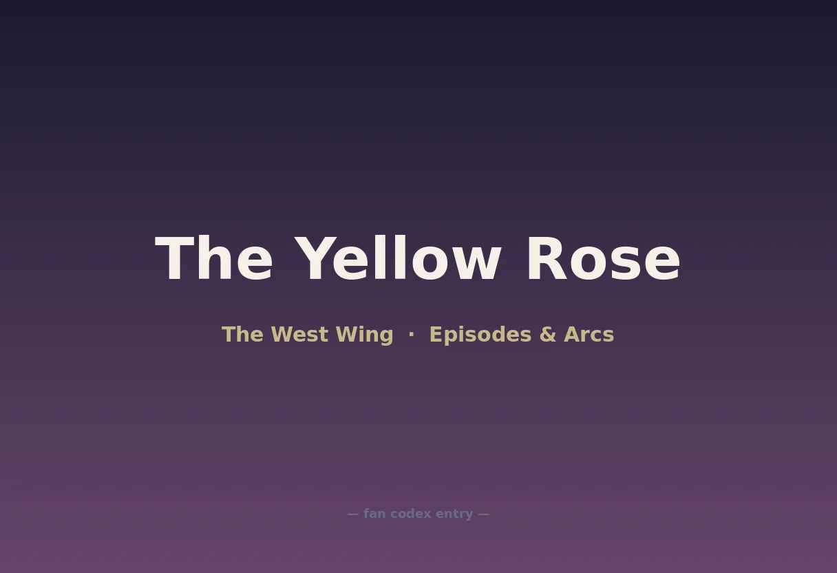 The Yellow Rose