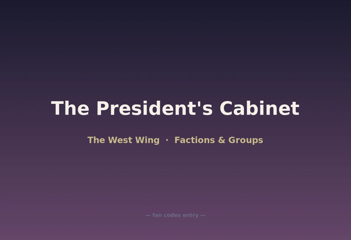 The President's Cabinet