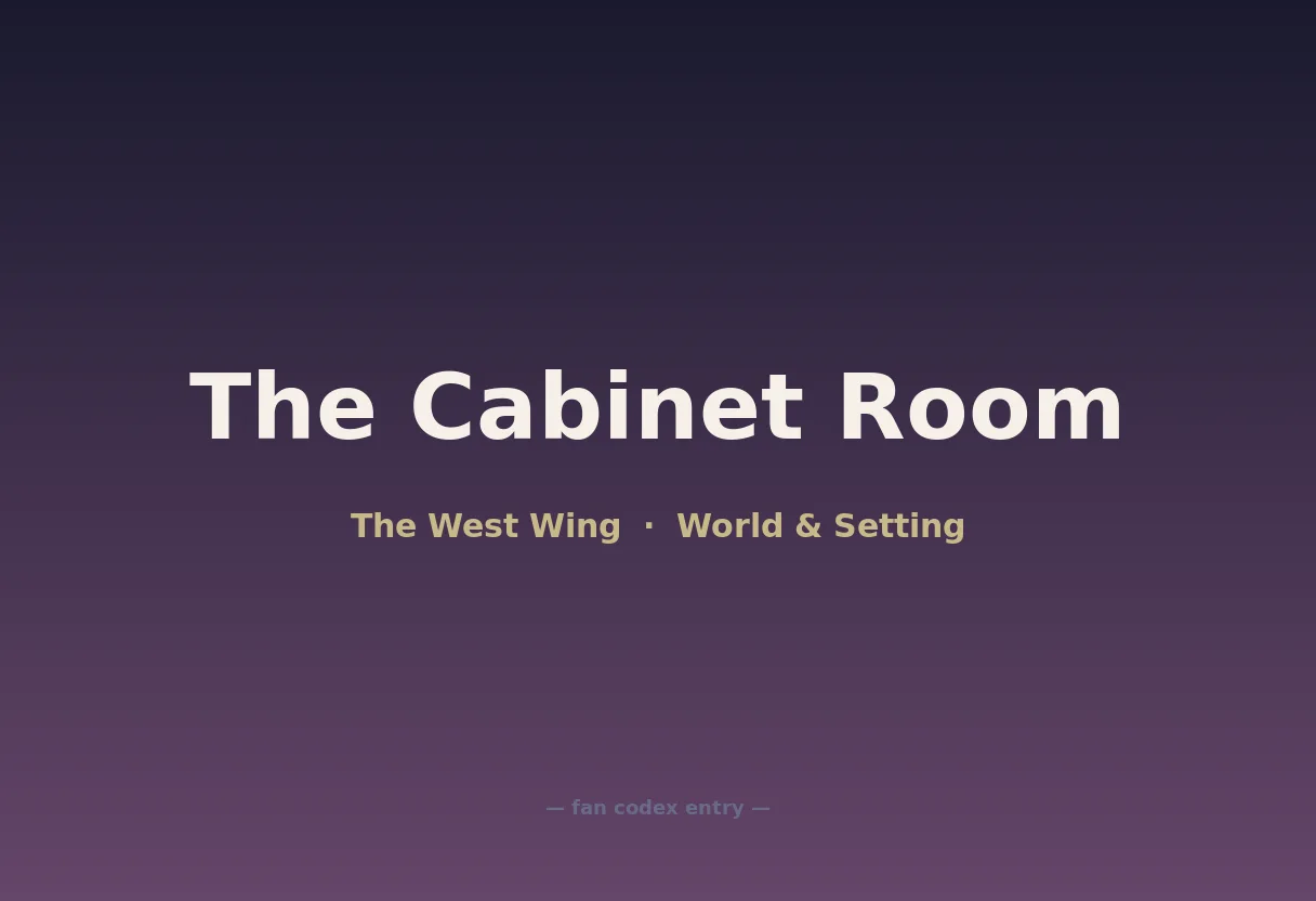 The Cabinet Room