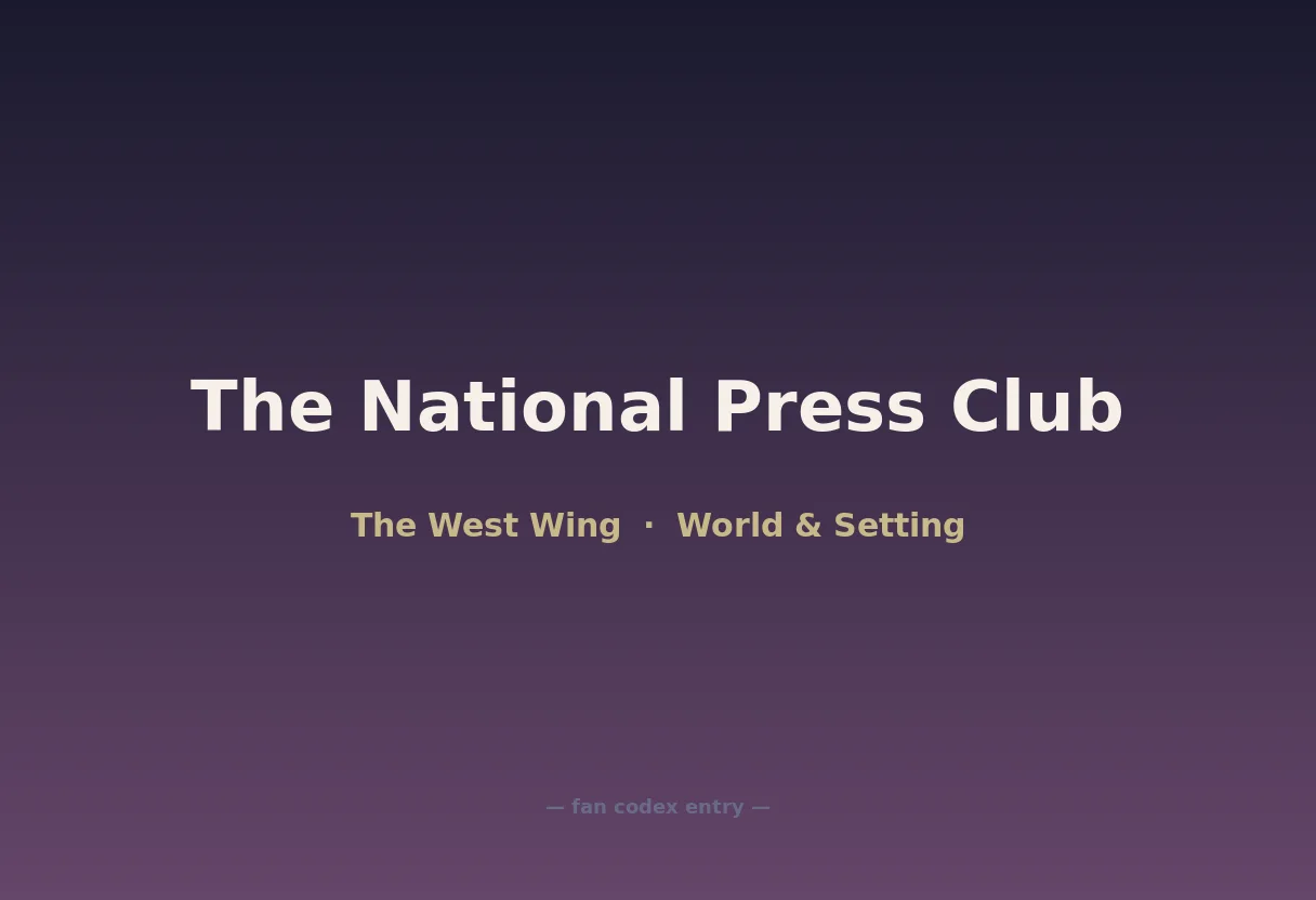 The National Press Club